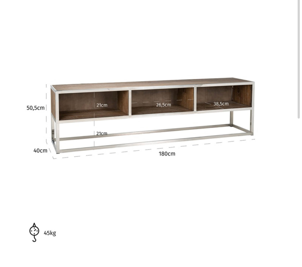 MEUBLE TV «REDMONT »RICHMOND INTERIORS