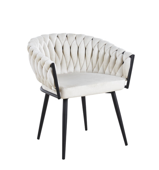 LOT DE 2 CHAISES « WAVY »