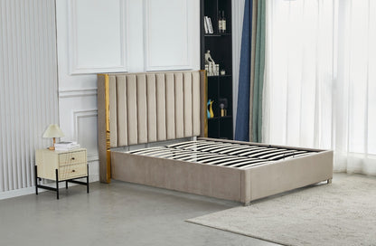 LIT COFFRE VELOURS «PRINCE »