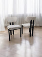 LOT DE 2 CHAISES« HERA » BLACK