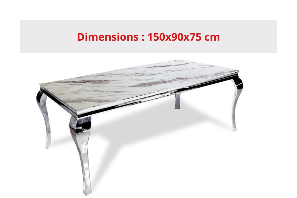 TABLE À MANGER « BAROQUE »