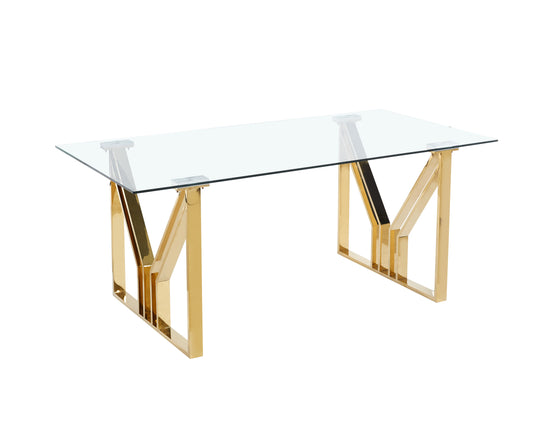 TABLE À MANGER « IGREC » DORÉ