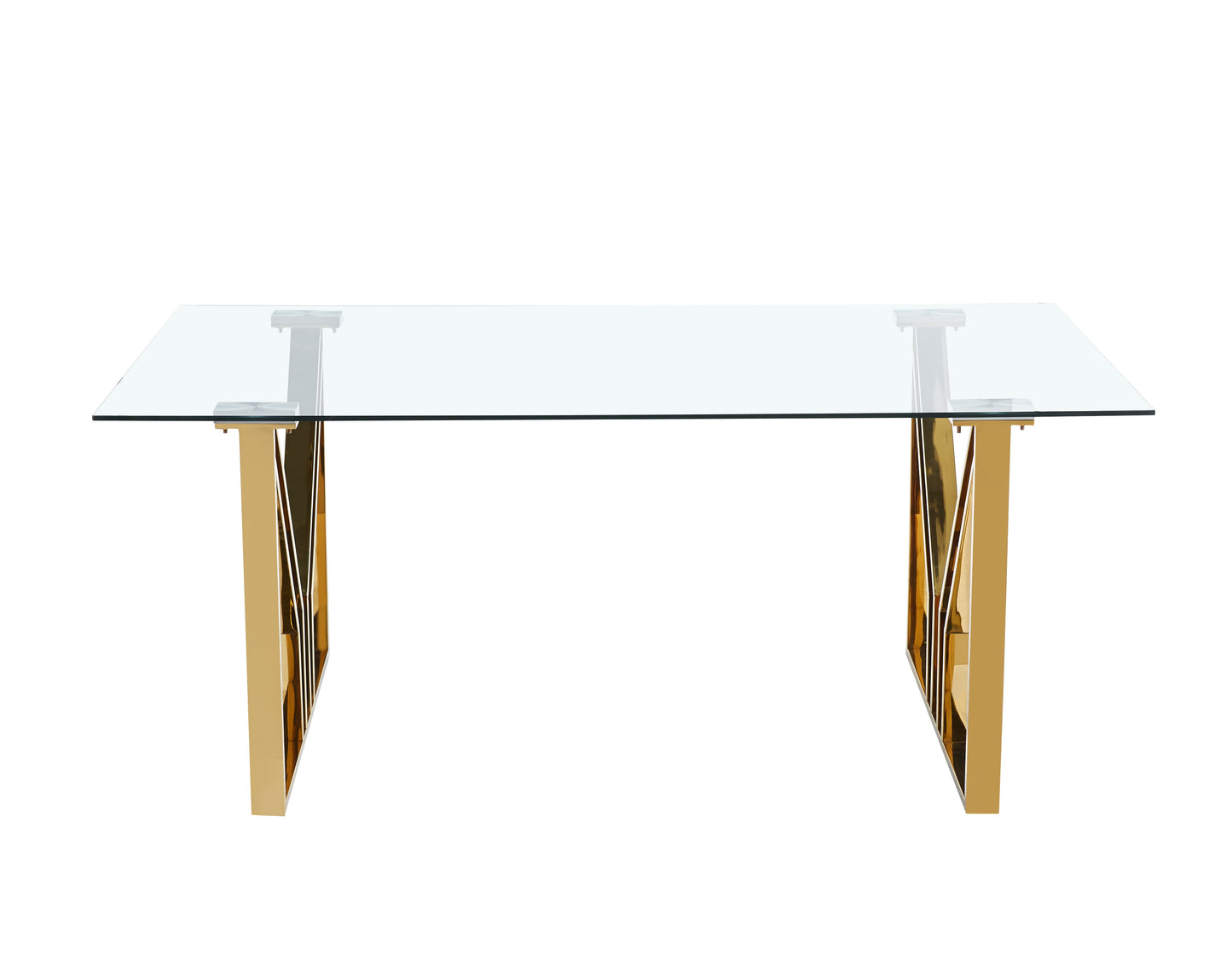 TABLE À MANGER « IGREC » DORÉ