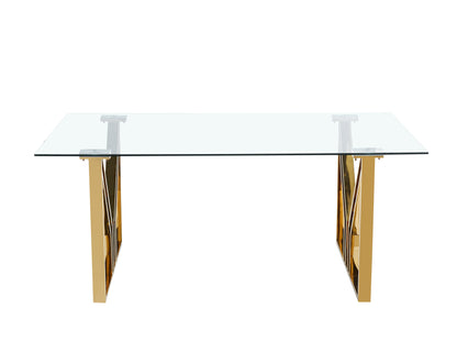 TABLE À MANGER « IGREC » DORÉ