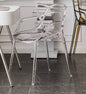 LOT DE 2 CHAISES « CRYSTAL »