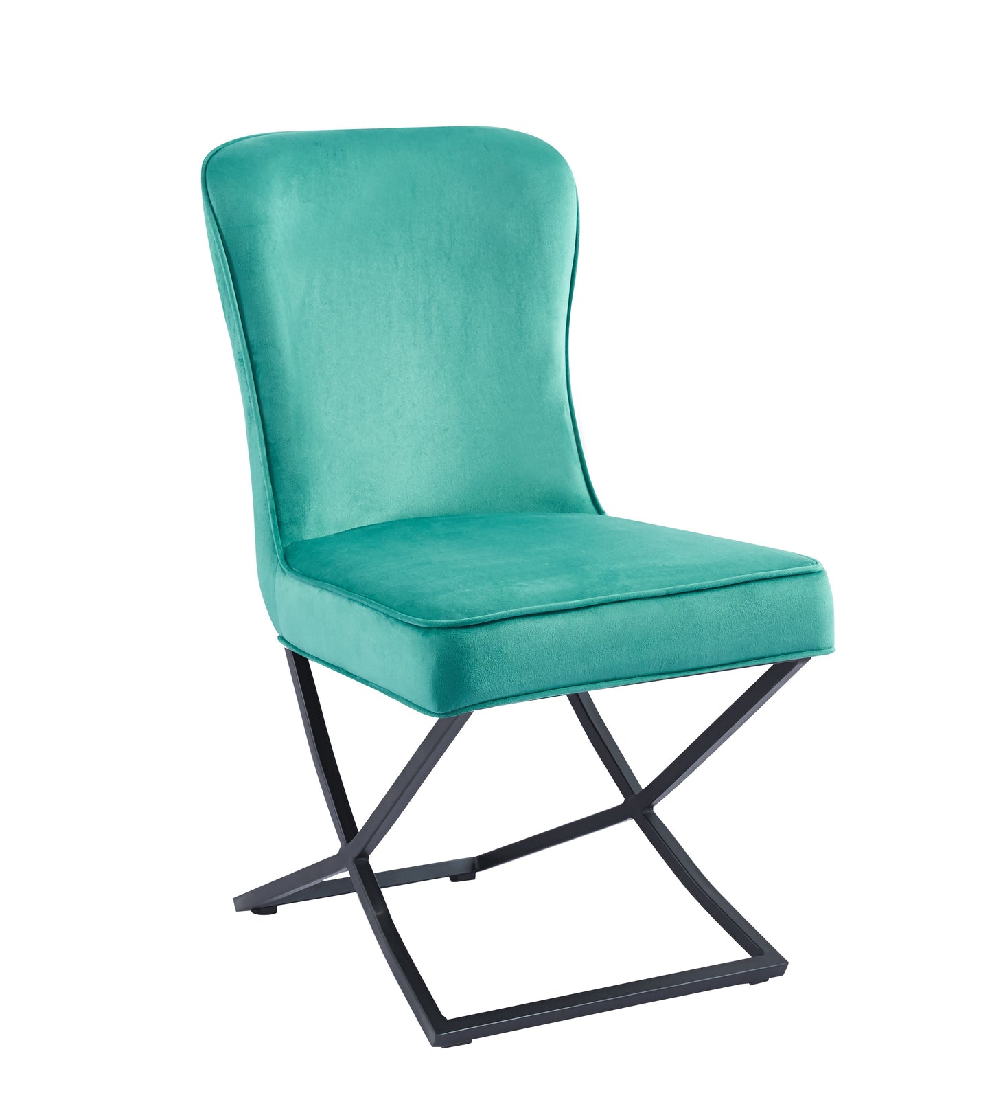 LOT DE 2 CHAISES « GABRIELLE » PIEDS NOIRS