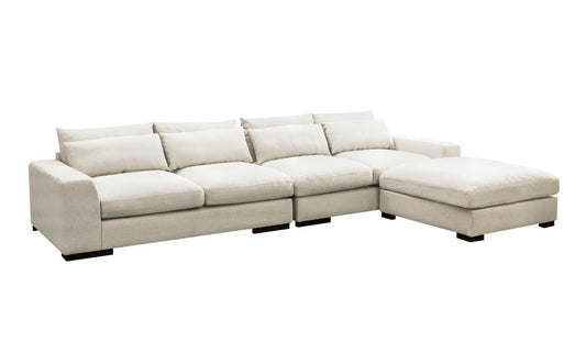 CANAPÉ "MAYA" TISSUS BEIGE