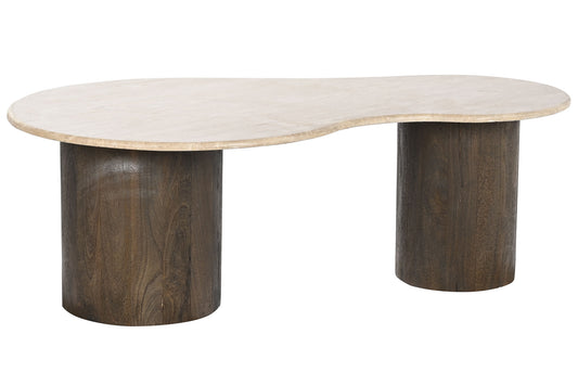 TABLE BASSE "LYNDA" TRAVERTIN