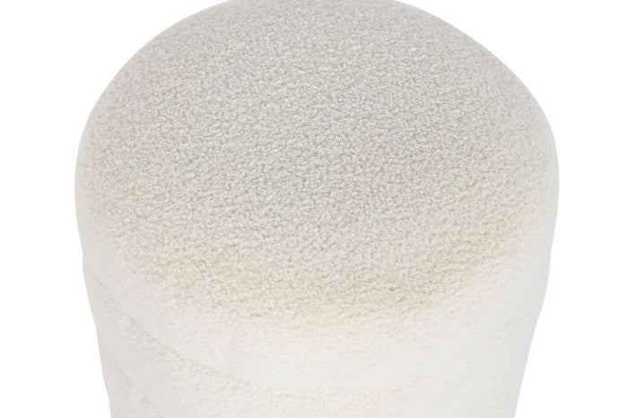 POUF LAINE BOUCLÉE "PARMA"
