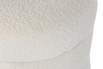 POUF LAINE BOUCLÉE "PARMA"