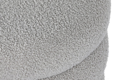 POUF LAINE BOUCLÉE "PARMA"