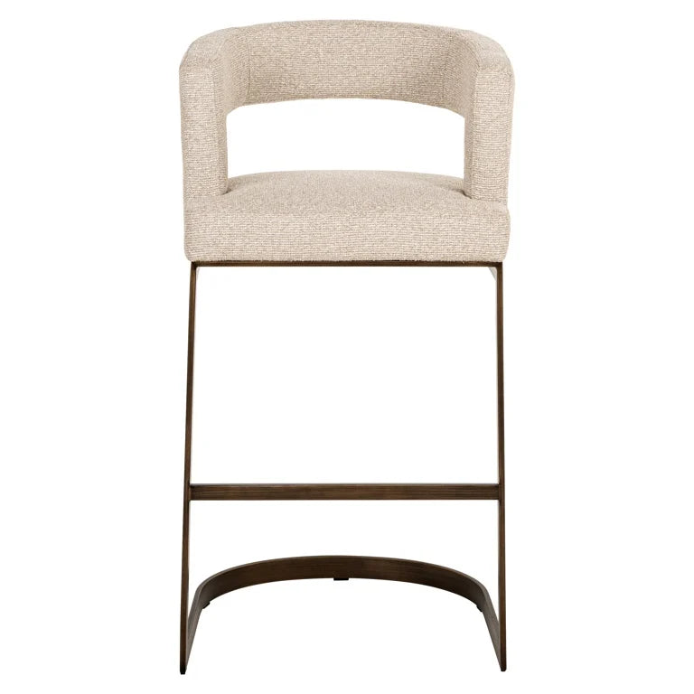 LOT DE 2 TABOURETS DE BAR "ELLIS" RICHMOND INTERIORS