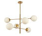 LUSTRE « NEPAL » 6/8 AMPOULES