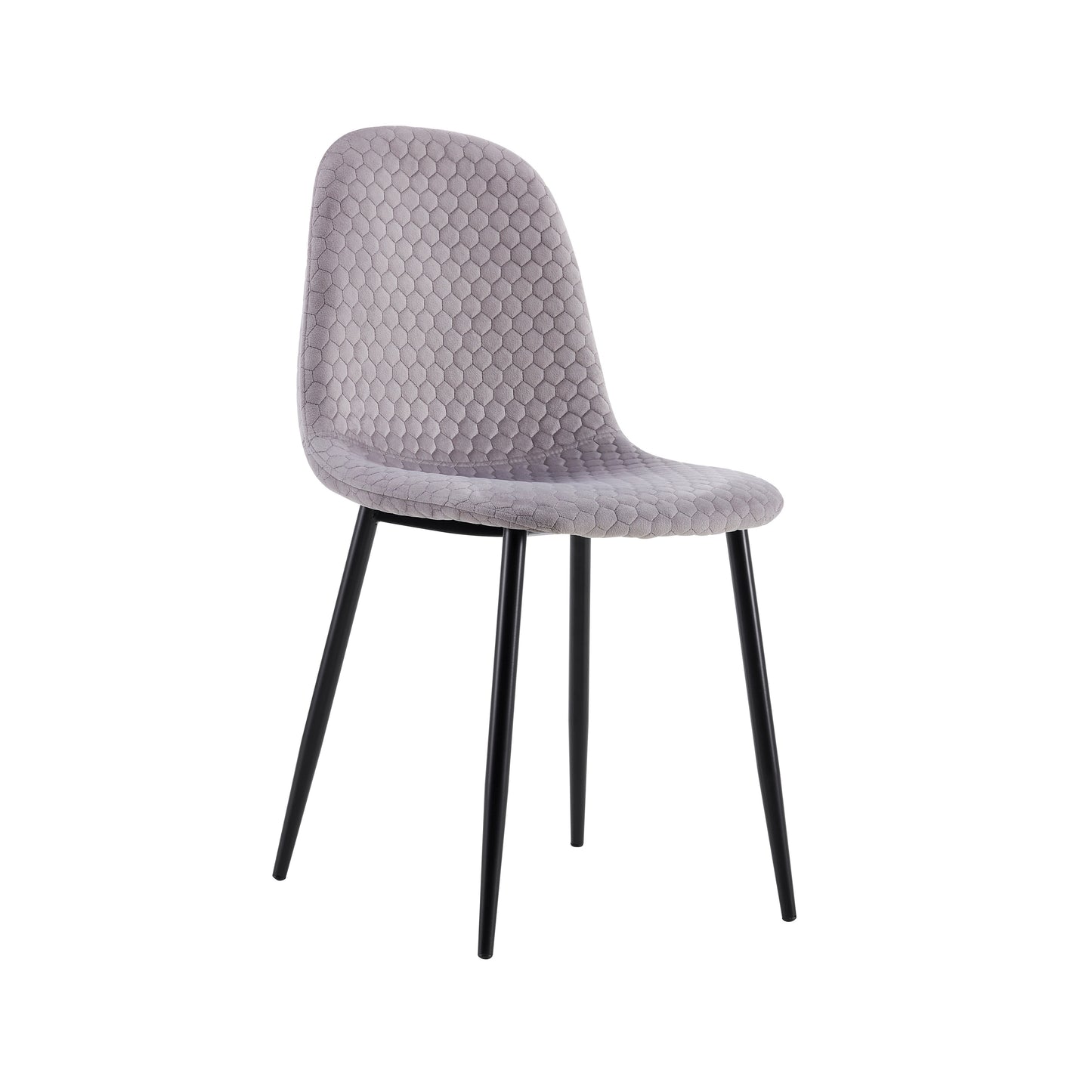 LOT DE CHAISES "SCANDINAVE" BLACK