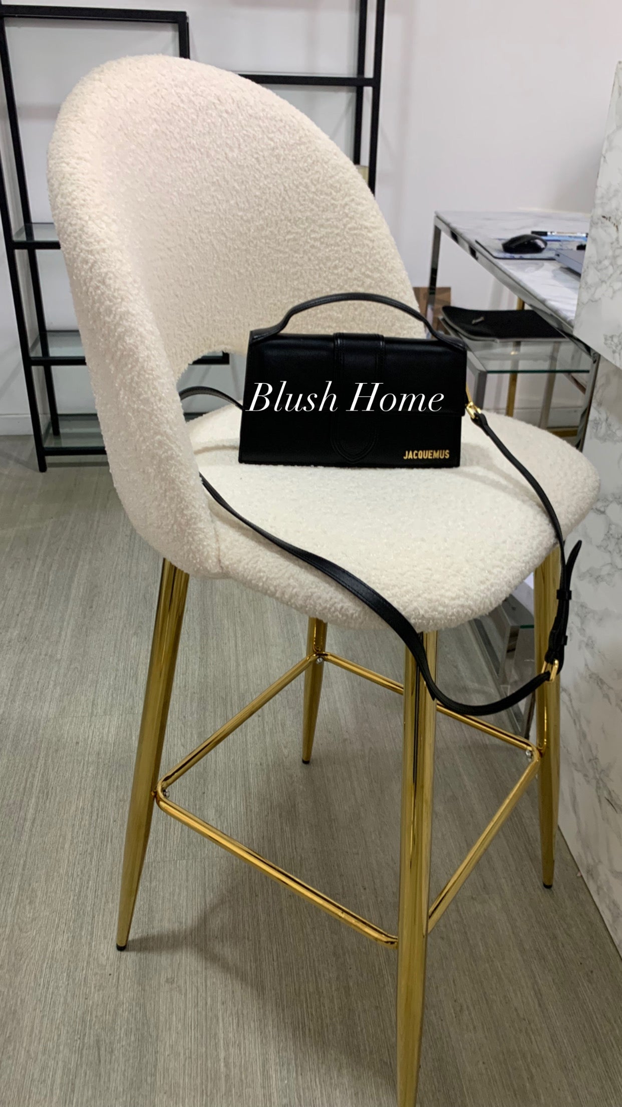 LOT DE 2 CHAISES DE BAR « SAINT-MALO »