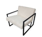 FAUTEUIL « KENY » LAINE BOUCLÉE