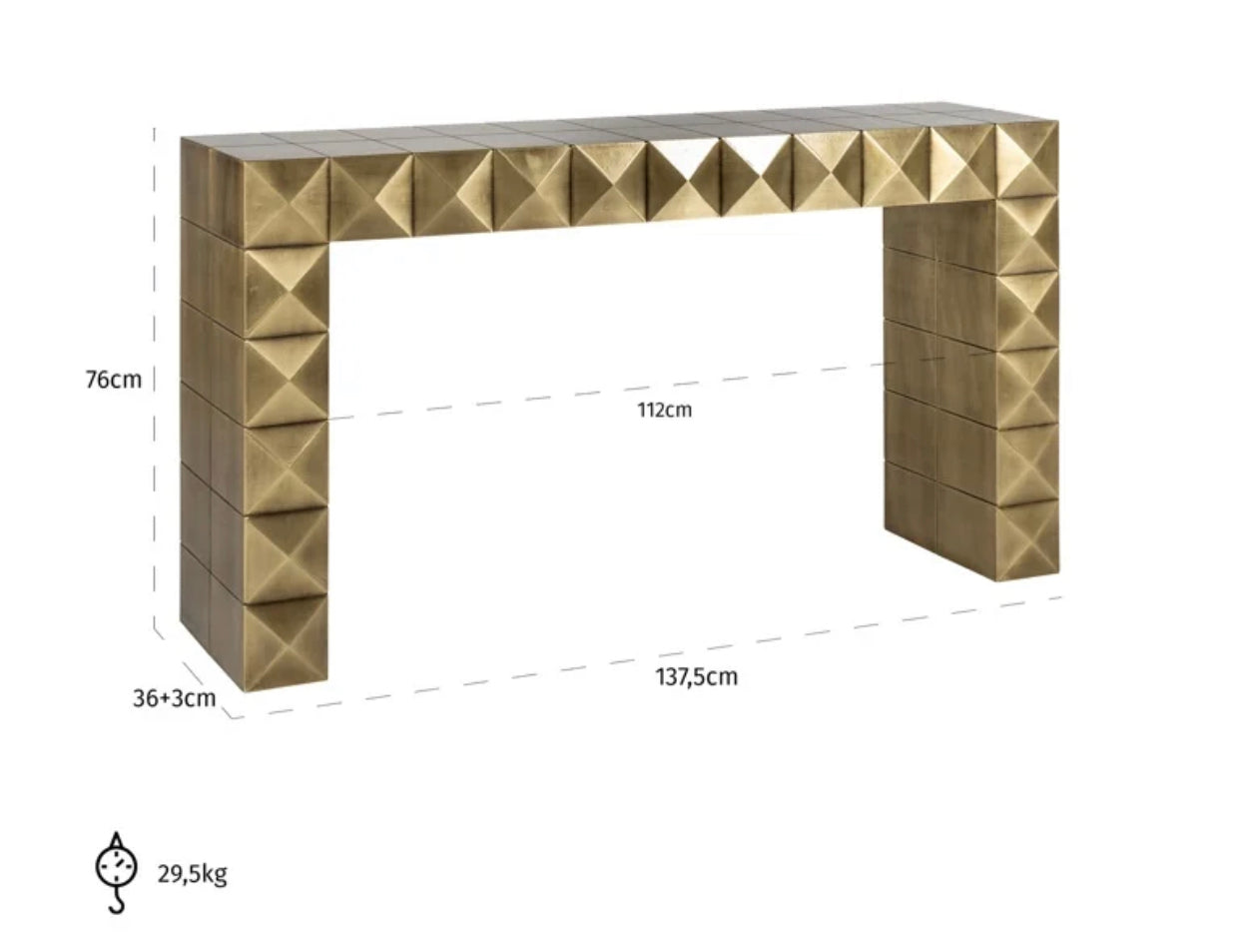 CONSOLE « COLLADA » RICHMOND INTERIORS