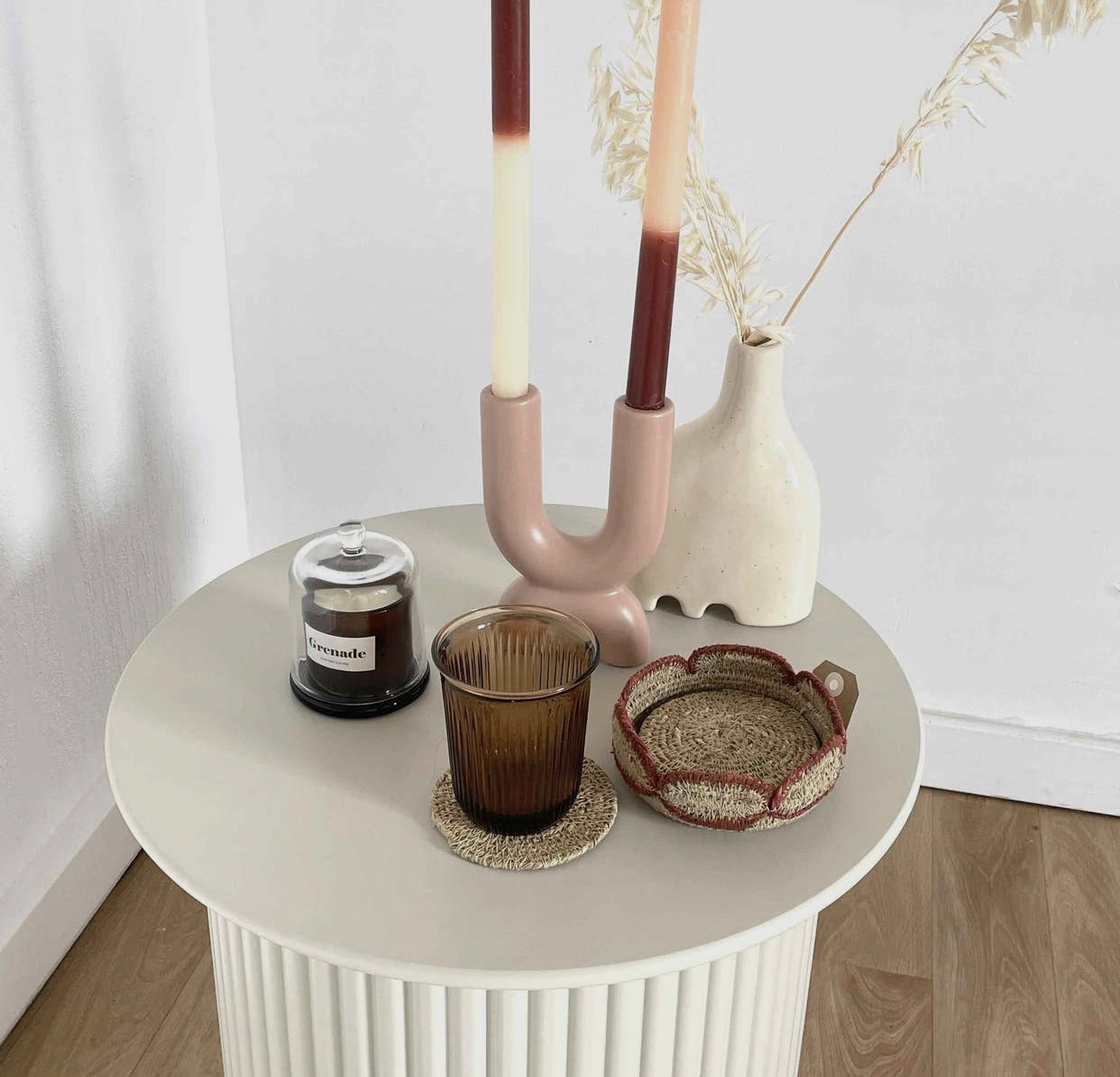 SET DE 2 TABLES « CREAM »