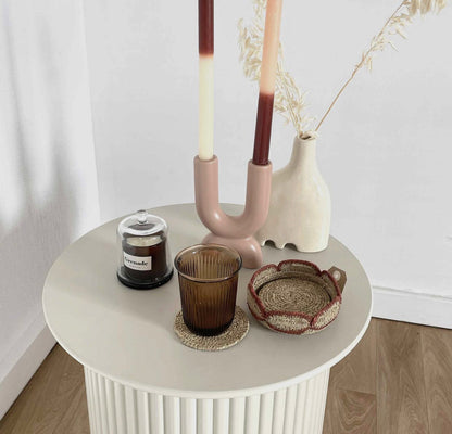 SET DE 2 TABLES « CREAM »