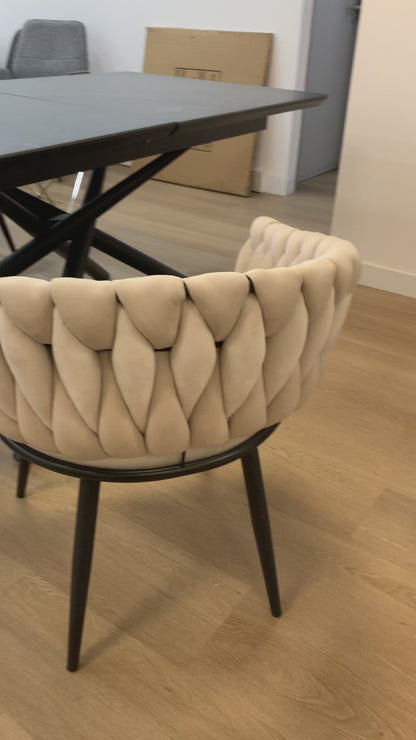 LOT DE 2 CHAISES « WAVY » TOUT COLORIS
