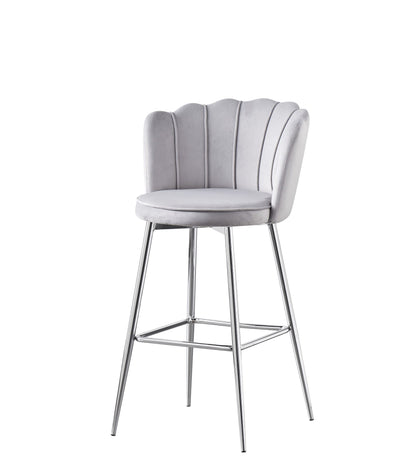 LOT DE 2 TABOURETS DE BAR "NYMPHÉA"
