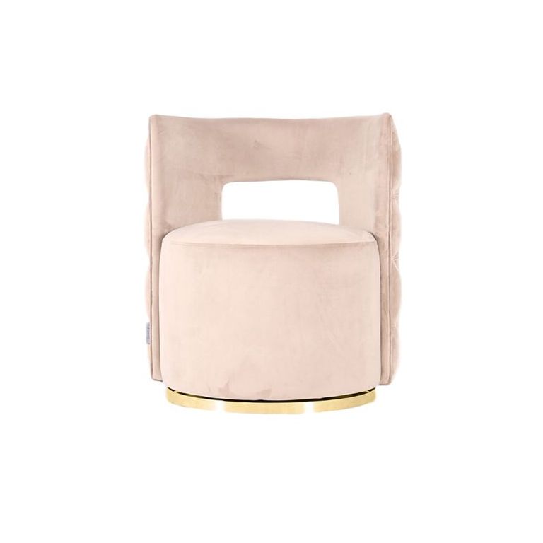 FAUTEUIL "PIECENZA" DORÉ