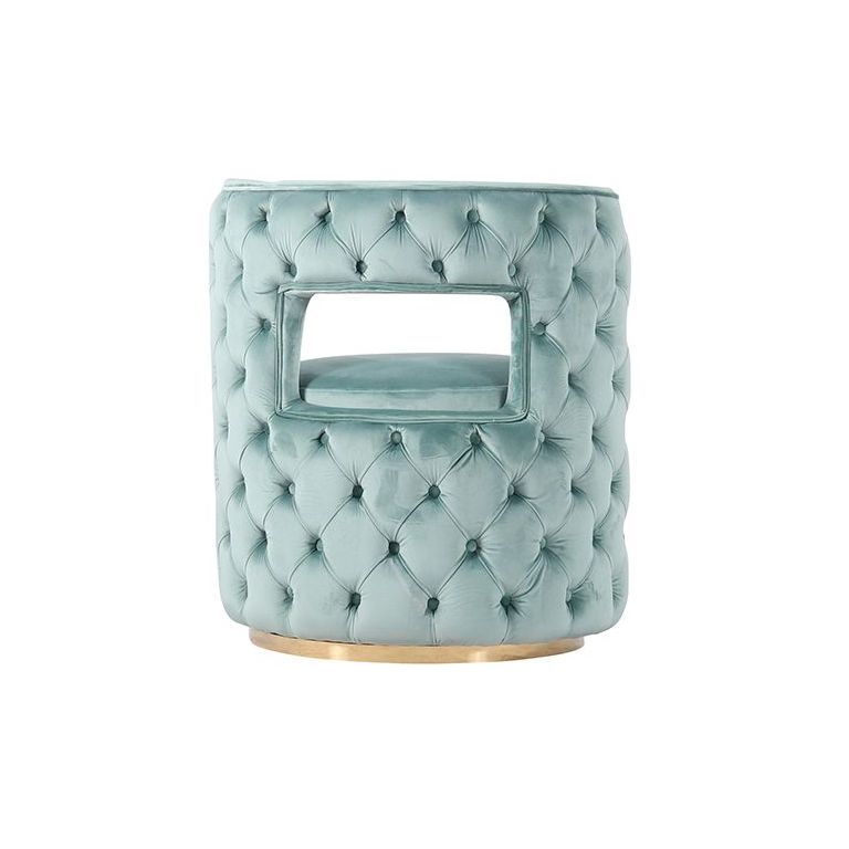 FAUTEUIL "PIECENZA" DORÉ