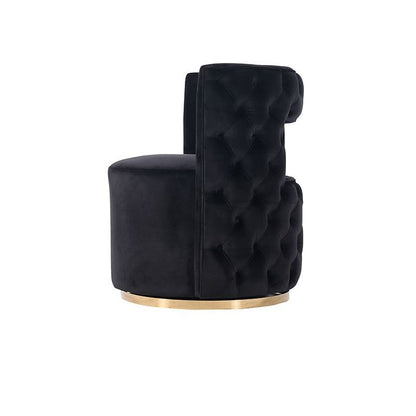 FAUTEUIL "PIECENZA" DORÉ