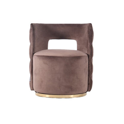 FAUTEUIL "PIECENZA" DORÉ