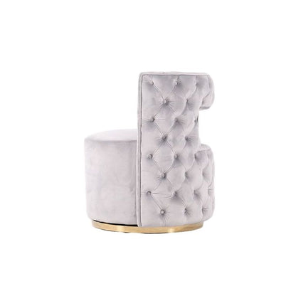 FAUTEUIL "PIECENZA" DORÉ