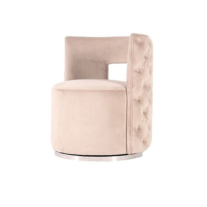 FAUTEUIL "PIENCENZA "ARGENTÉ