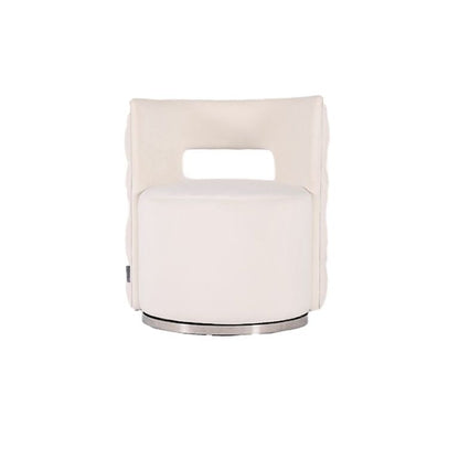 FAUTEUIL "PIENCENZA "ARGENTÉ