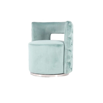FAUTEUIL "PIENCENZA "ARGENTÉ