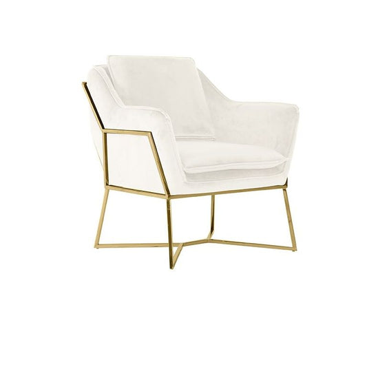 FAUTEUIL"FOGGIA" DORÉ
