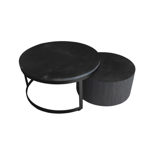 TABLE BASSE "FOX" BLACK
