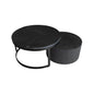 TABLE BASSE "FOX" BLACK