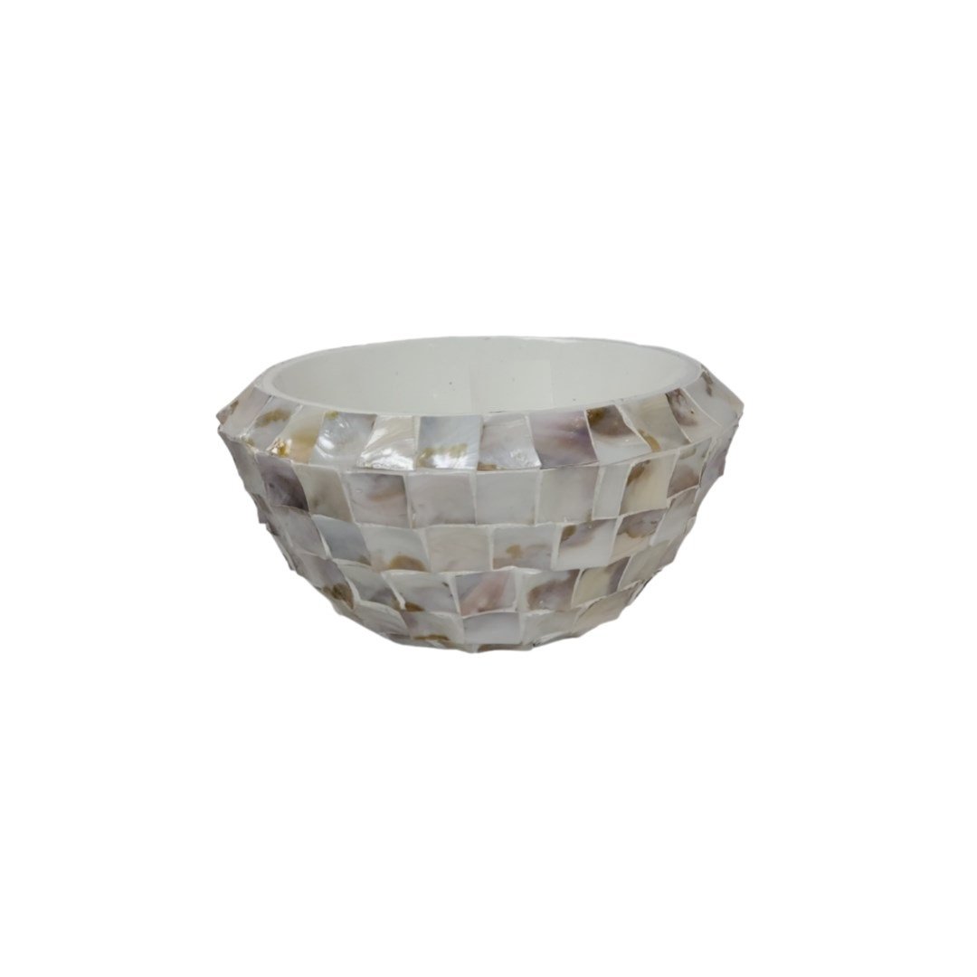 VASE "SHELL" BLANC