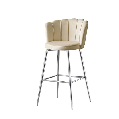 LOT DE 2 TABOURETS DE BAR "NYMPHÉA"