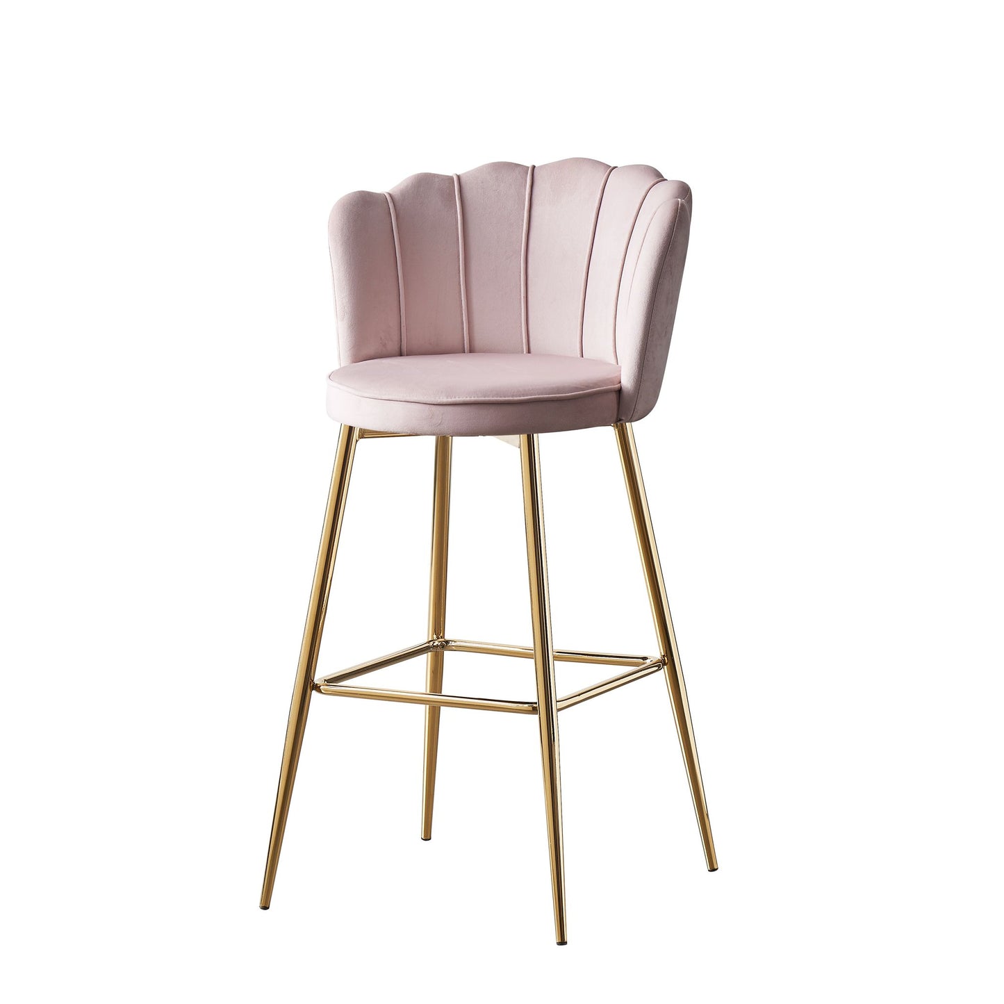 LOT DE 2 TABOURETS DE BAR "NYMPHÉA"