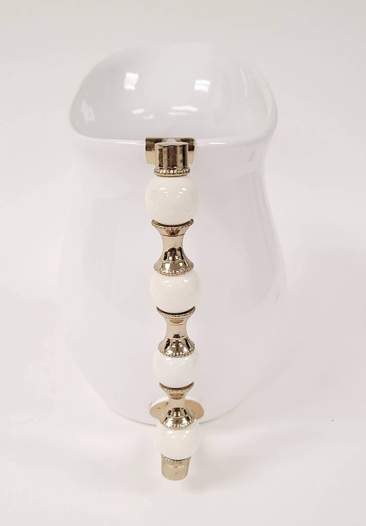 PICHET BLANC ET DORÉ "FARAH"