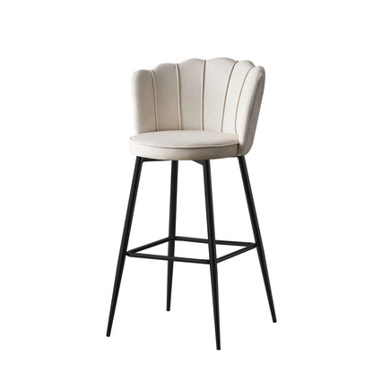 LOT DE 2 TABOURETS DE BAR "NYMPHÉA"