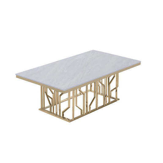 TABLE BASSE "TARANTO" MARBRE