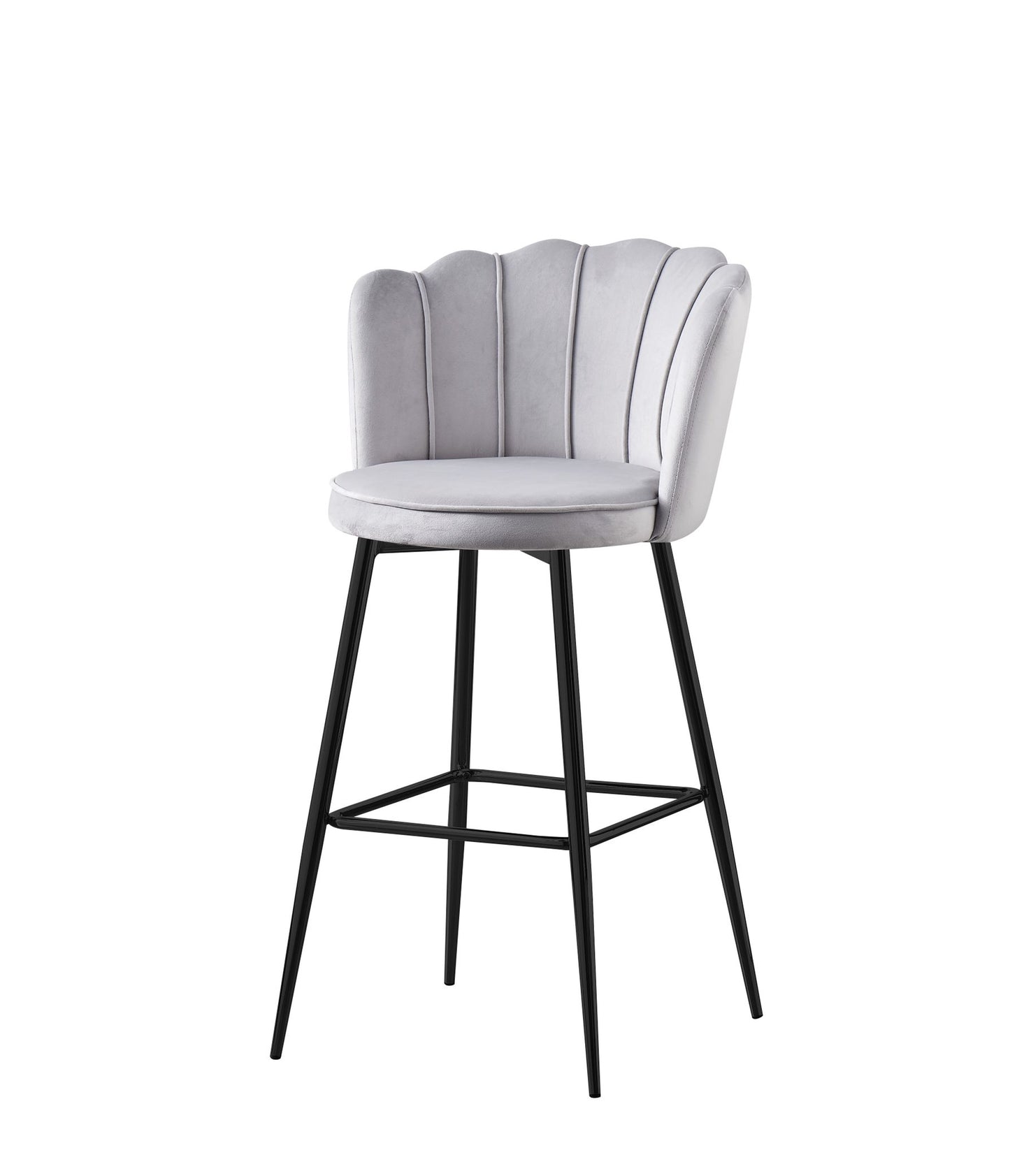 LOT DE 2 TABOURETS DE BAR "NYMPHÉA"