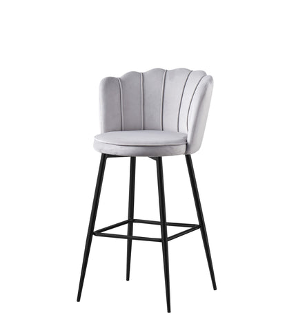 LOT DE 2 TABOURETS DE BAR "NYMPHÉA"