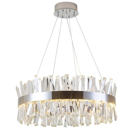 LUSTRE "ICE" ARGENTÉ