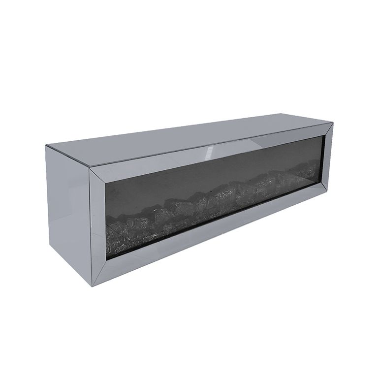 MEUBLE TV CHEMINÉE "ABANO" MIROIR