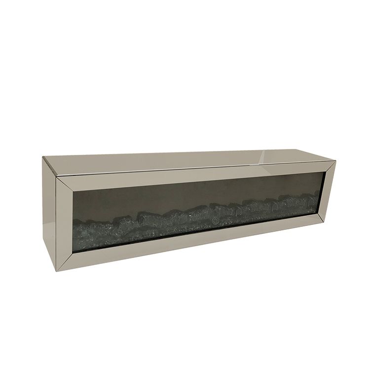 MEUBLE TV CHEMINÉE "ABANO" MIROIR