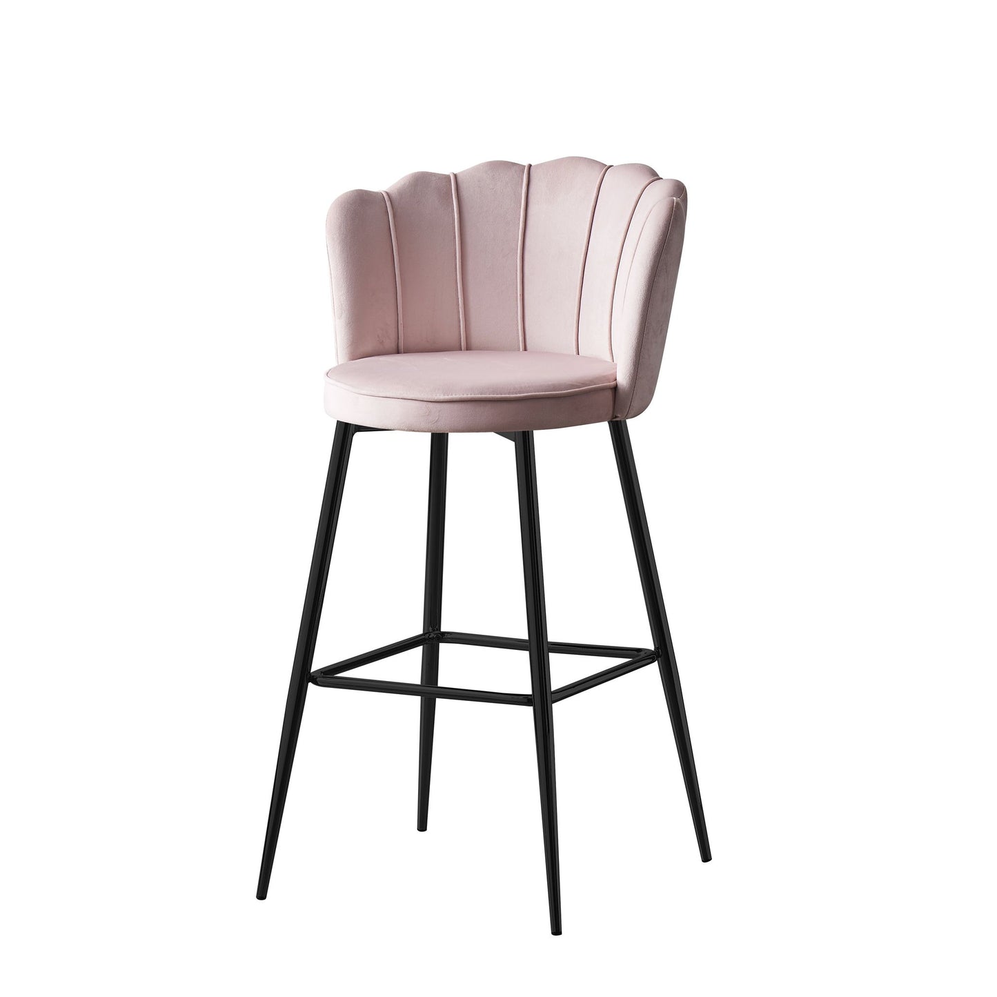 LOT DE 2 TABOURETS DE BAR "NYMPHÉA"