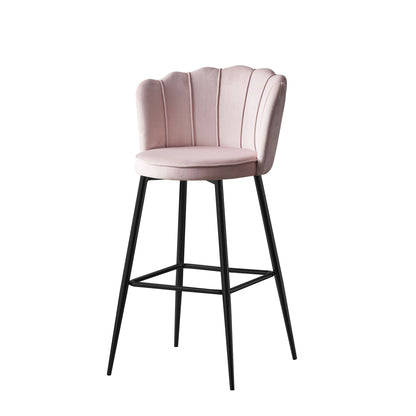 LOT DE 2 TABOURETS DE BAR "NYMPHÉA"