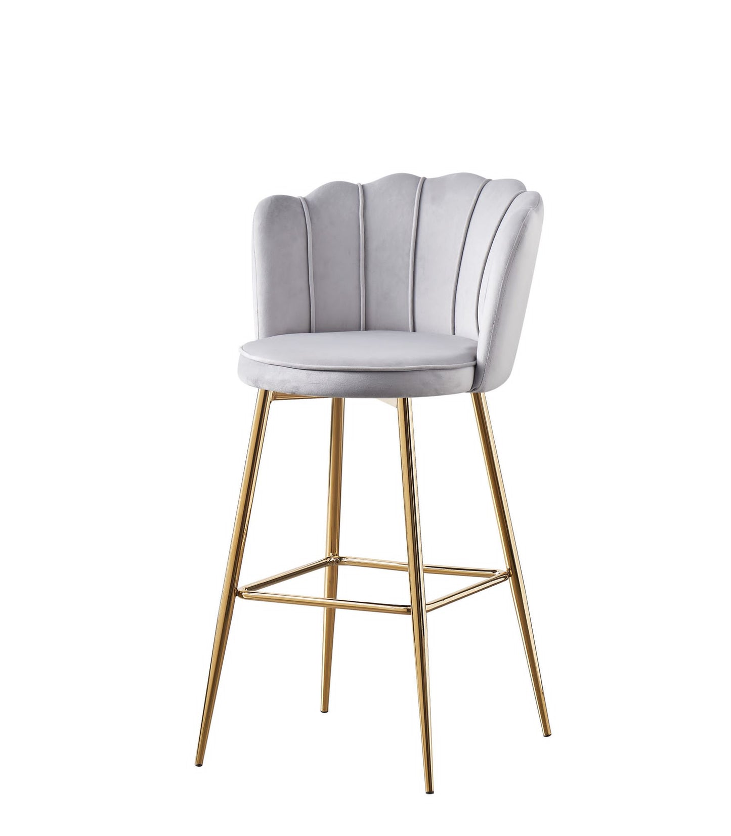 LOT DE 2 TABOURETS DE BAR "NYMPHÉA"